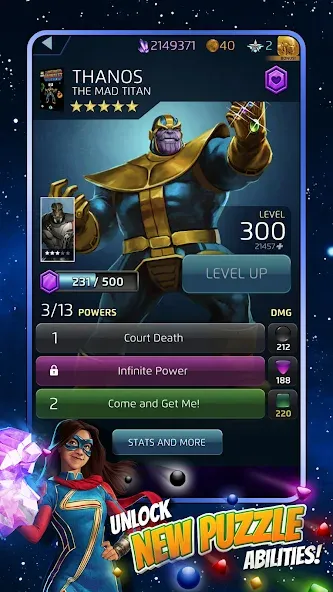 Download MARVEL Puzzle Quest: Hero RPG [MOD Unlimited money] latest version 0.9.8 for Android