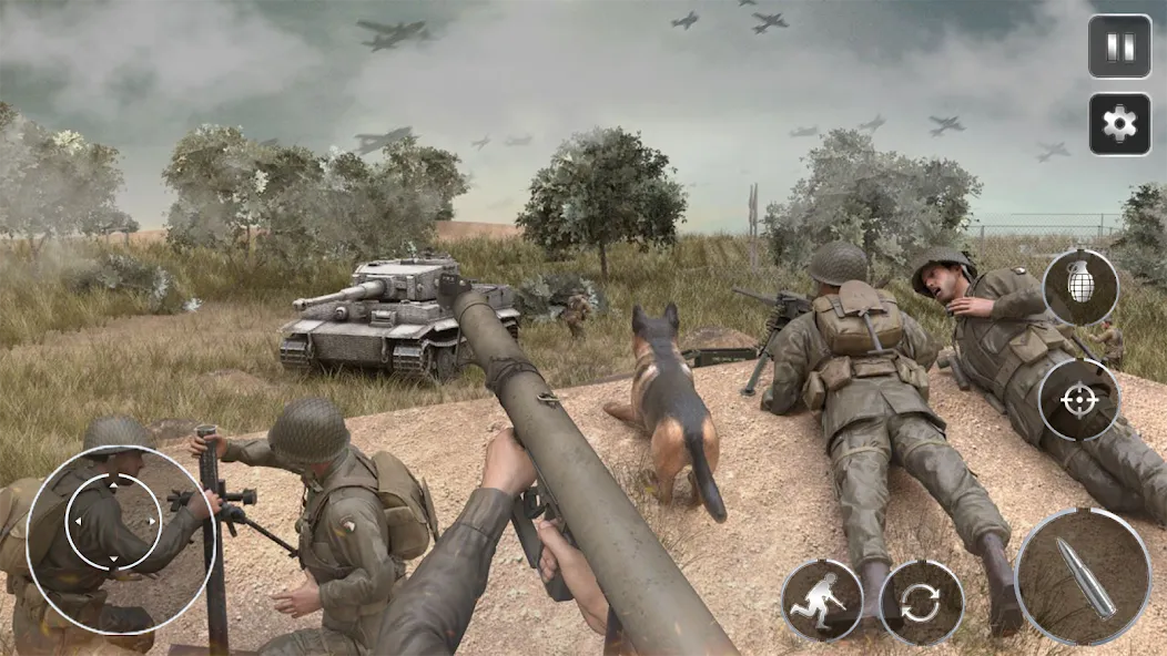 Download Call Of Courage : ww2 shooting [MOD Unlocked] latest version 0.7.6 for Android