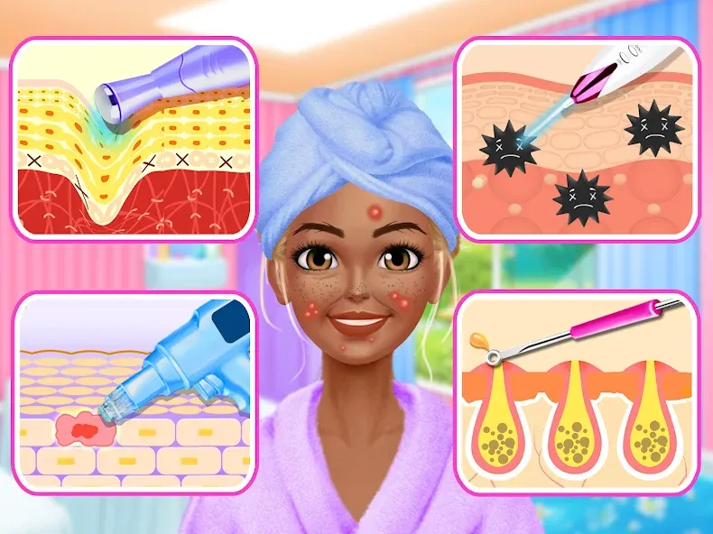 Download Spa Salon Games: Makeup Games [MOD MegaMod] latest version 0.9.8 for Android
