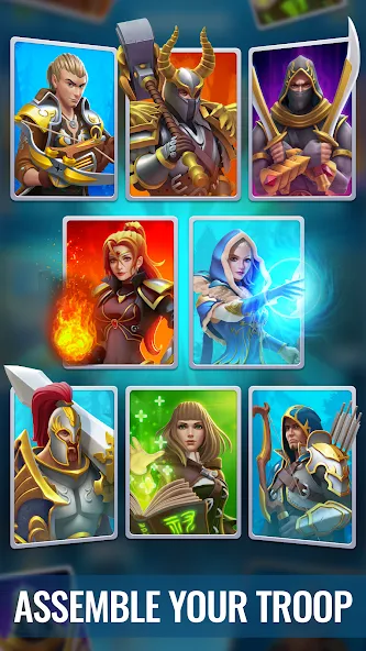 Download Raid & Rush - Heroes idle RPG [MOD Unlimited coins] latest version 2.5.2 for Android