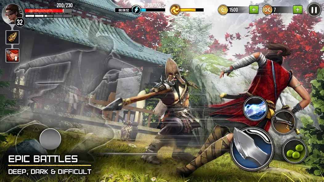 Download Ninja Ryuko: Shadow Ninja Game [MOD Unlimited coins] latest version 2.9.5 for Android