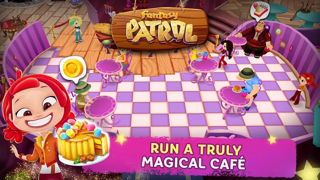 Download Fantasy Patrol: Cafe [MOD Unlocked] latest version 2.6.8 for Android