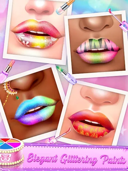 Download Lip Art: Lipstick Makeup Game [MOD Unlimited coins] latest version 2.2.3 for Android