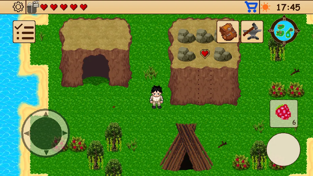 Download Survival RPG 1: Island Escape [MOD MegaMod] latest version 0.2.2 for Android