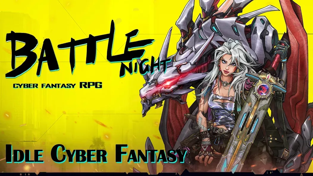 Download Battle Night: Cyberpunk RPG [MOD Menu] latest version 2.3.5 for Android
