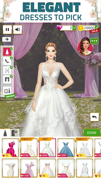 Download Super Wedding Fashion Stylist [MOD Unlocked] latest version 0.4.7 for Android