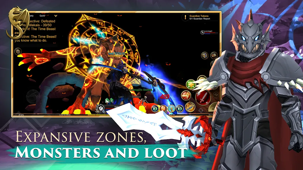 Download AdventureQuest 3D MMO RPG [MOD MegaMod] latest version 1.9.5 for Android