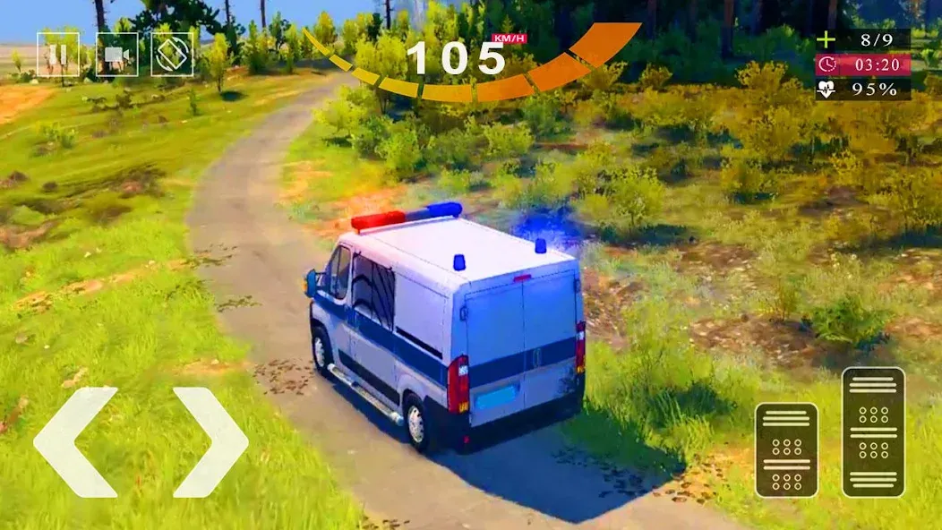 Download Police Van Gangster Chase Game [MOD MegaMod] latest version 1.1.7 for Android