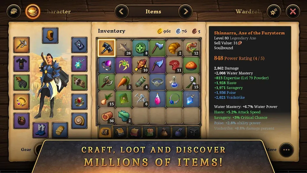 Download Villagers & Heroes - MMO RPG [MOD Unlimited coins] latest version 1.9.3 for Android