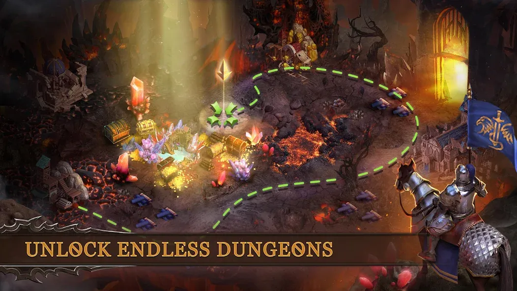 Download Dungeon & Heroes: 3D RPG [MOD Unlimited money] latest version 2.6.4 for Android