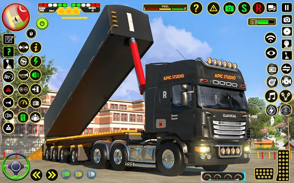 Download Euro Truck Driving Sim 3D [MOD Menu] latest version 1.1.1 for Android