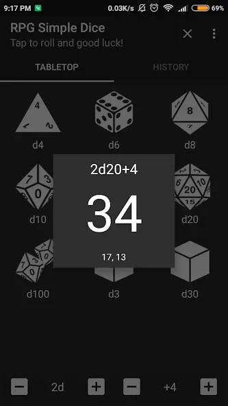 Download RPG Simple Dice [MOD Unlimited coins] latest version 1.1.9 for Android