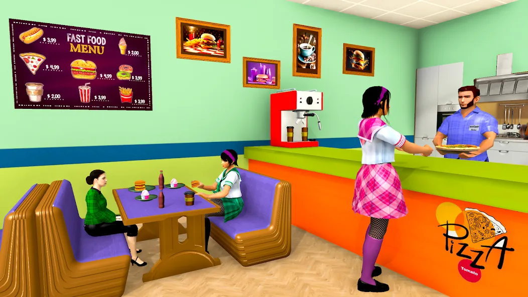 Download High School Girl Simulator 3D [MOD Menu] latest version 2.5.1 for Android