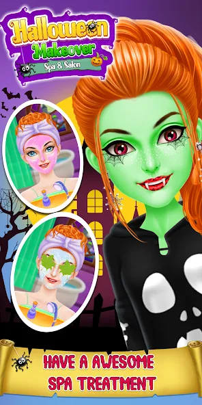 Download Halloween Makeover Salon Game [MOD Unlocked] latest version 1.7.9 for Android