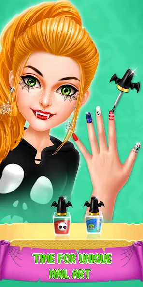 Download Halloween Makeover Salon Game [MOD Unlocked] latest version 1.7.9 for Android