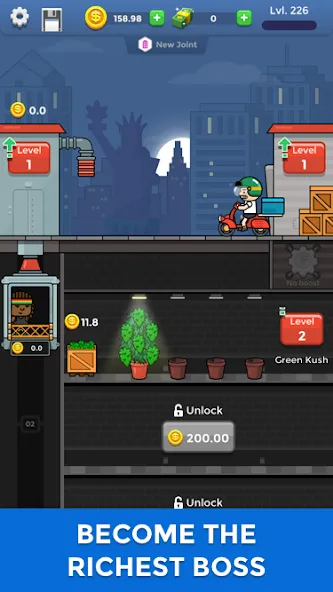 Download Weed Factory Idle [MOD Menu] latest version 0.3.8 for Android