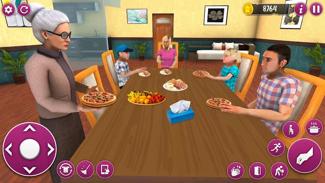 Download Granny Simulator Grandma Games [MOD MegaMod] latest version 1.6.9 for Android