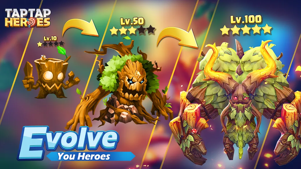 Download Taptap Heroes:ldle RPG [MOD Unlocked] latest version 0.7.2 for Android