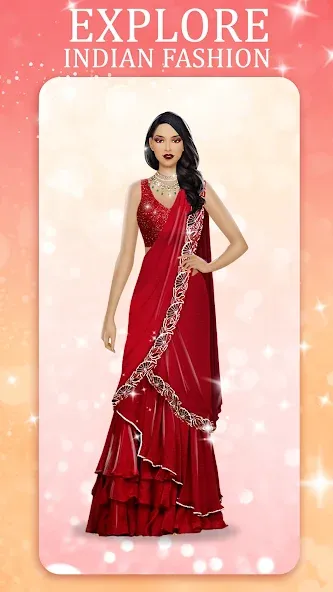 Download Indian Fashion Dressup Stylist [MOD Unlimited coins] latest version 0.4.9 for Android