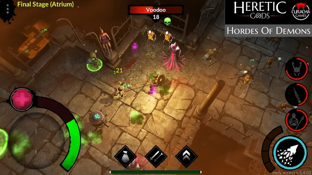 Download HERETIC GODS [MOD Unlocked] latest version 0.9.3 for Android