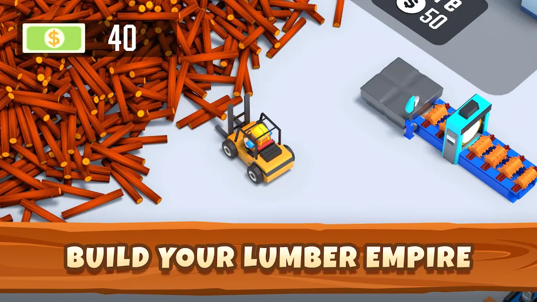 Download Idle Lumber - Bedrijfs Magnate [MOD Unlimited coins] latest version 2.8.9 for Android