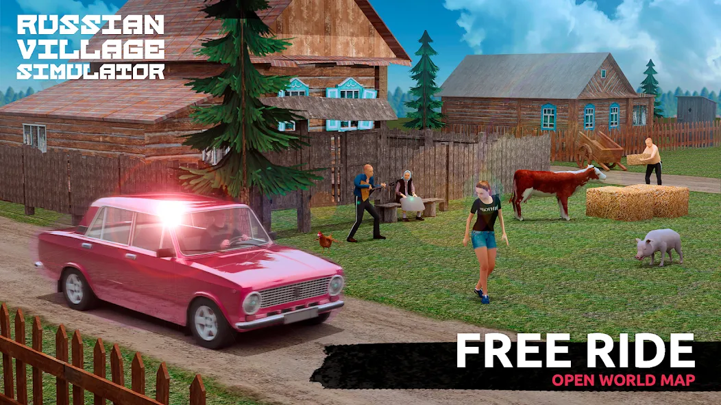 Download Russian Village Simulator 3D [MOD Menu] latest version 2.8.6 for Android