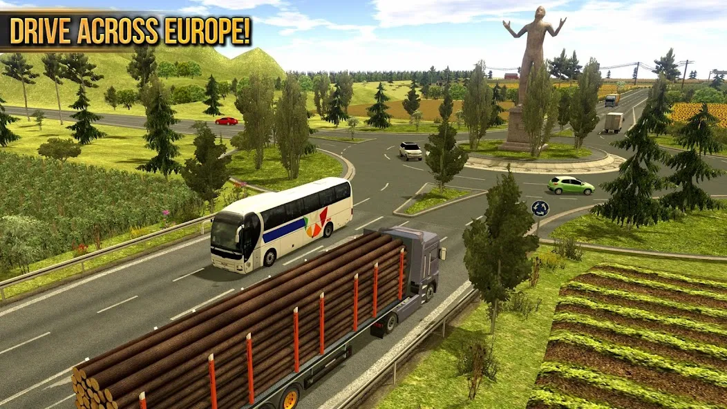 Download Truck Simulator : Europe [MOD Unlimited coins] latest version 2.2.9 for Android