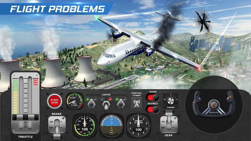Download Airplane Flight Pilot [MOD Menu] latest version 1.8.9 for Android