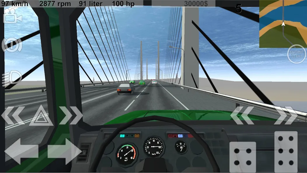 Download Russian Light Truck Simulator [MOD MegaMod] latest version 2.1.1 for Android