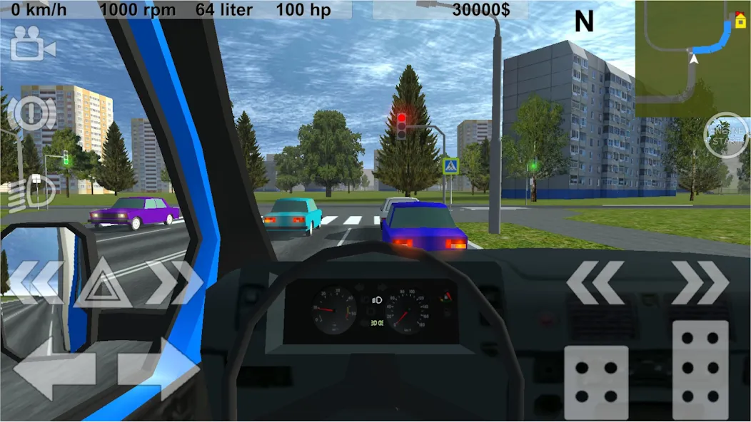 Download Russian Light Truck Simulator [MOD MegaMod] latest version 2.1.1 for Android