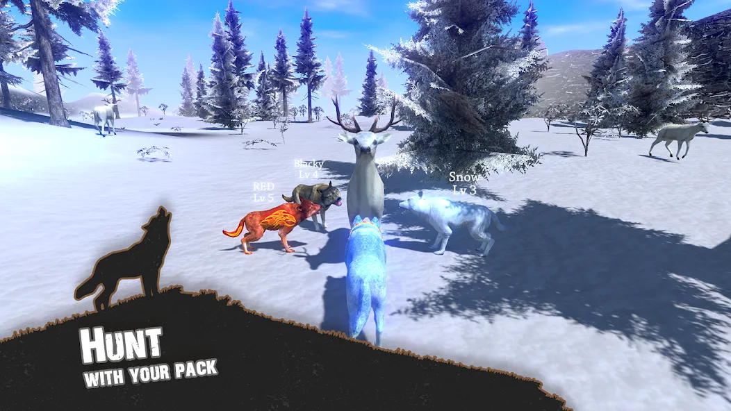 Download Wolf Simulator - Animal Games [MOD MegaMod] latest version 1.9.9 for Android