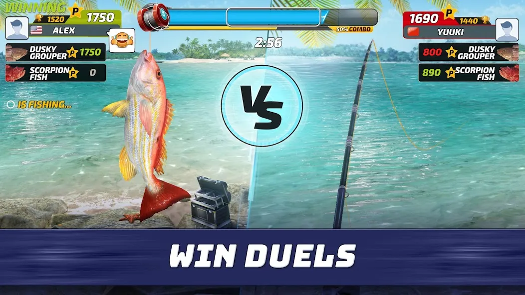 Download Fishing Clash [MOD Menu] latest version 2.2.1 for Android