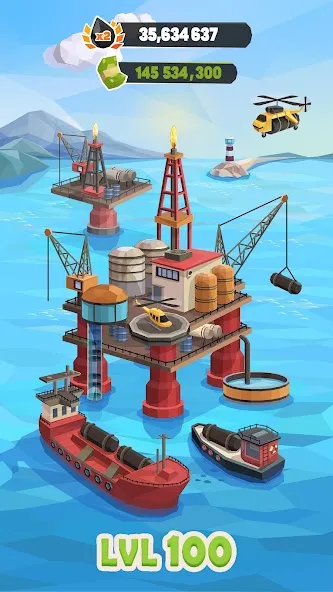 Download Oil Tycoon: Gas Idle Factory [MOD Unlimited money] latest version 0.1.4 for Android