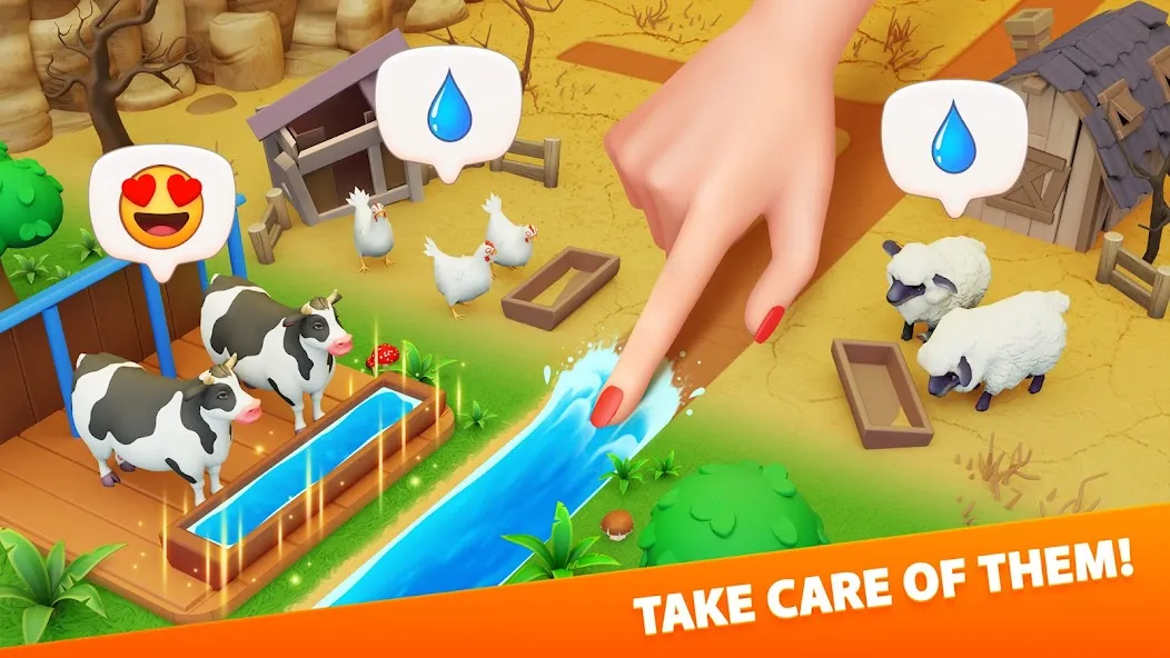 Download Klondike Adventures: Farm Game [MOD Unlimited coins] latest version 2.6.3 for Android