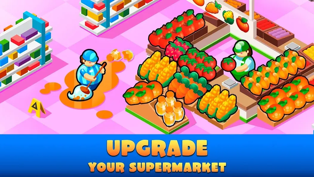 Download Idle Supermarket Tycoon－Shop [MOD Unlimited coins] latest version 2.3.5 for Android