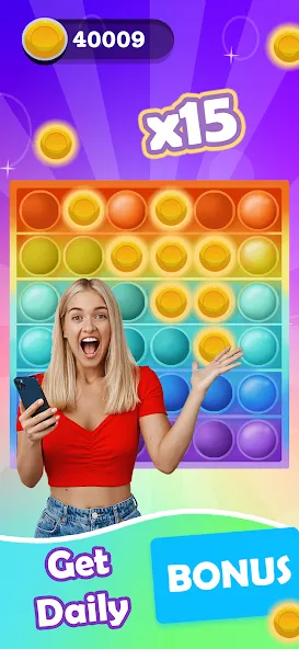 Download Pop Tap - Antistress [MOD Unlimited money] latest version 0.8.4 for Android