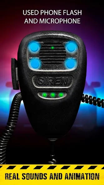 Download Siren sounds set: siren system [MOD MegaMod] latest version 2.8.8 for Android
