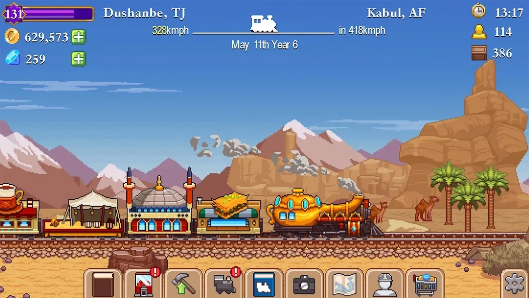 Download Tiny Rails - Train Tycoon 2024 [MOD MegaMod] latest version 2.5.8 for Android