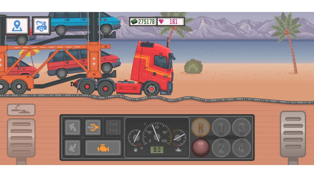 Download Trucker and Trucks [MOD Unlimited coins] latest version 1.2.3 for Android