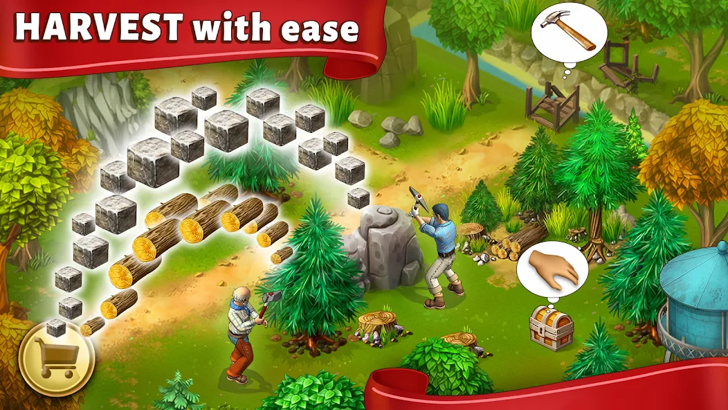 Download Janes Farm: Farming games [MOD MegaMod] latest version 1.6.1 for Android