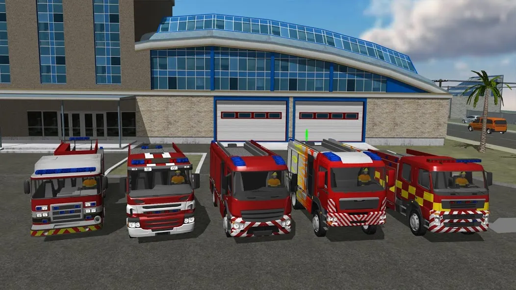 Download Fire Engine Simulator [MOD MegaMod] latest version 2.4.2 for Android