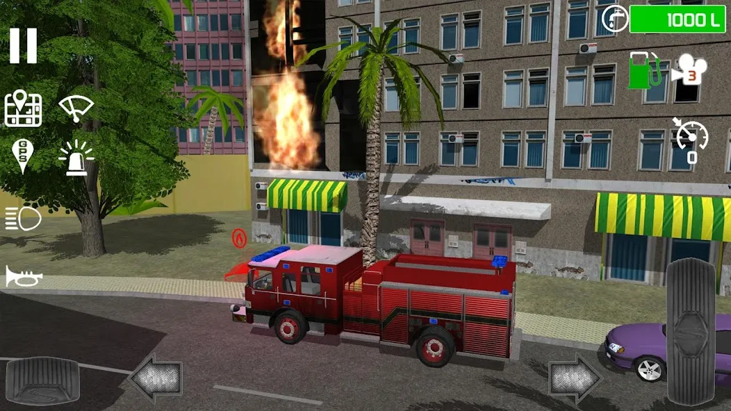 Download Fire Engine Simulator [MOD MegaMod] latest version 2.4.2 for Android