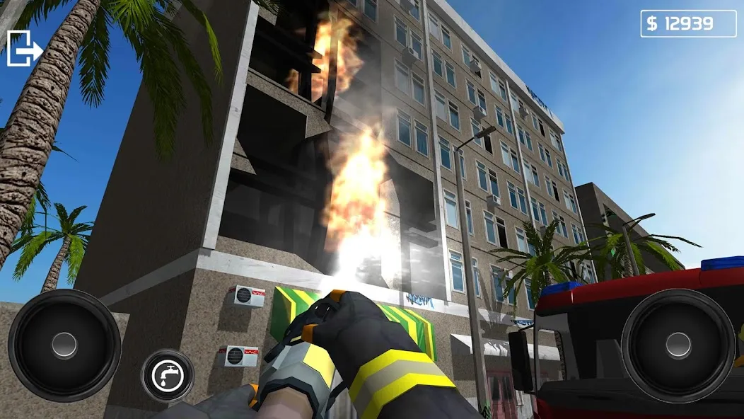 Download Fire Engine Simulator [MOD MegaMod] latest version 2.4.2 for Android