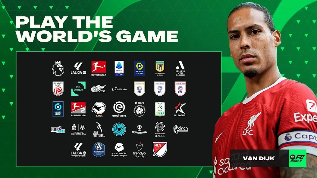 Download EA SPORTS FC™ Mobile Soccer [MOD MegaMod] latest version 1.6.7 for Android