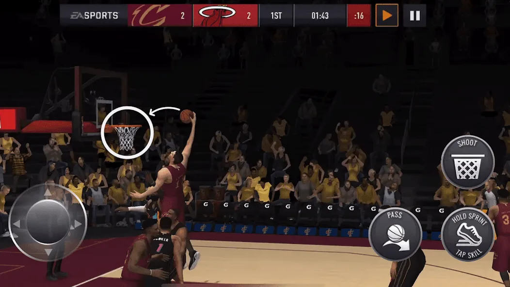 Download NBA LIVE Mobile Basketball [MOD Unlimited coins] latest version 0.5.9 for Android