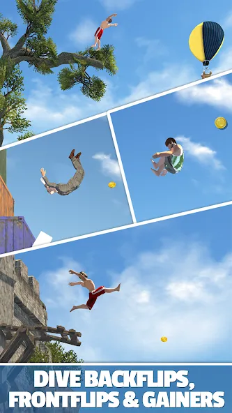 Download Flip Diving [MOD Menu] latest version 0.3.8 for Android