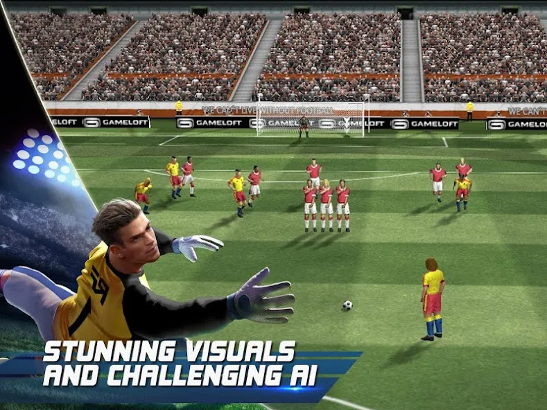 Download Real Football [MOD Unlocked] latest version 2.9.6 for Android
