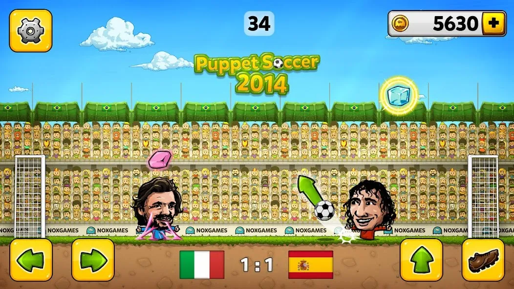 Download Puppet Soccer - Football [MOD MegaMod] latest version 2.3.6 for Android