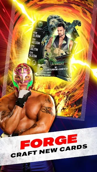 Download WWE SuperCard - Battle Cards [MOD MegaMod] latest version 1.6.1 for Android