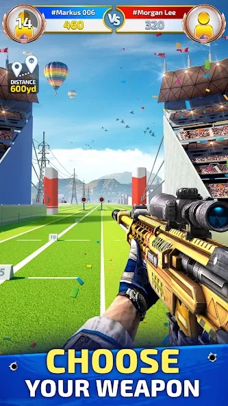 Download Sniper Champions: 3D shooting [MOD Unlimited money] latest version 0.2.3 for Android